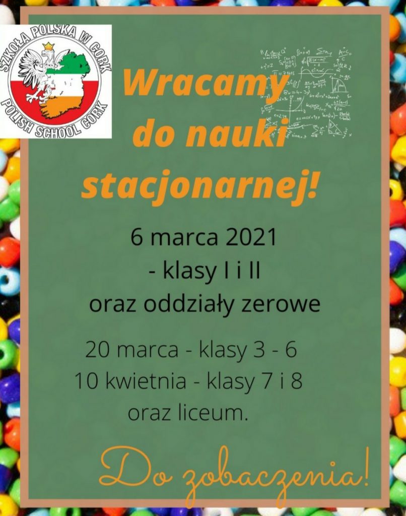 Powrót do nauki stacjonarnej