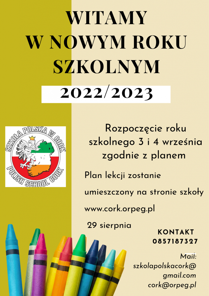 Rok szkolny 2022/23