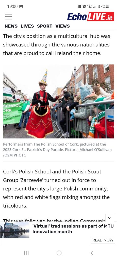 Parada Św. Patryka – polskie akcenty