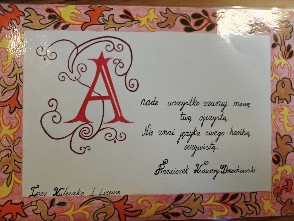 Zakochani w kaligrafii – wyniki szkolnego konkursu